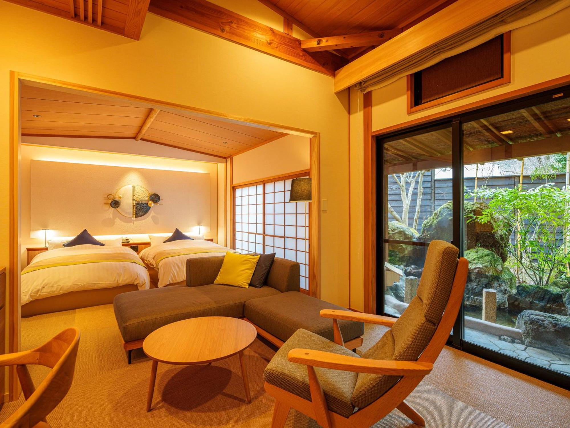 Yufuin Rakuyu Hotel Exterior photo